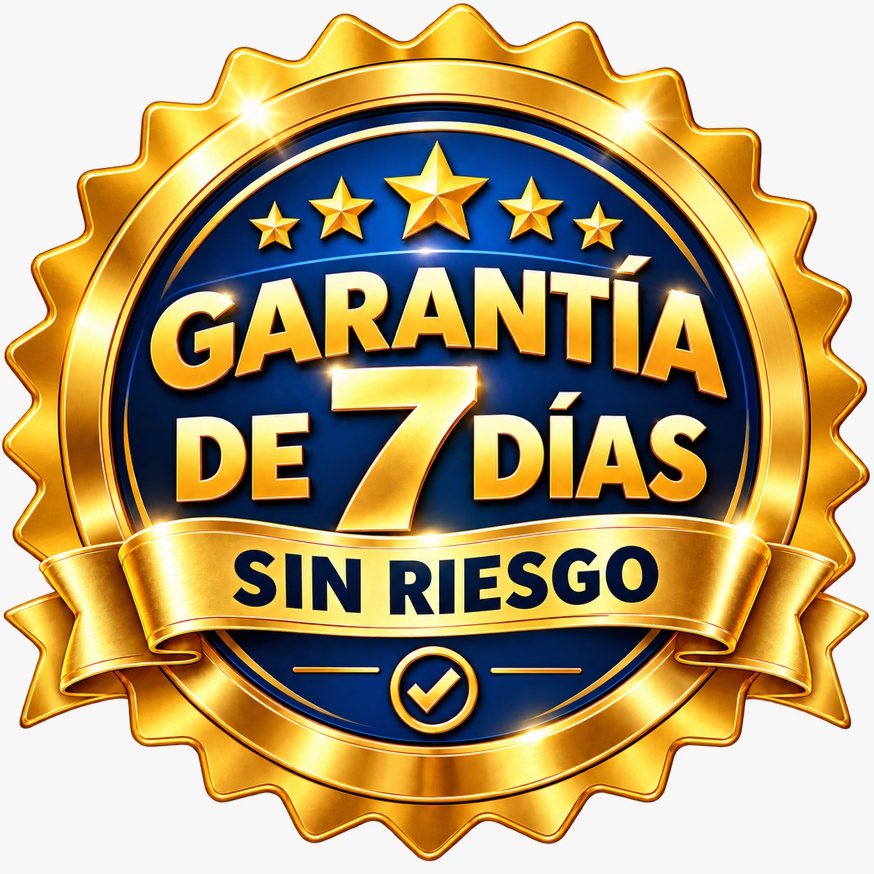 Garantía de 7 días sin riesgo